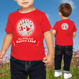 Canadian Provincial Flags Kids T-shirts/This is The Land of My Roots Toddler Shirt