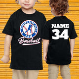 Toronto Blue Jays Newest Fan Kids Tshirt/Unisex Personalize First Baseball Onesie/Birthday Baby Shower Gift