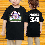 Toronto Baseball New Fan Kids Tshirt/Unisex Personalize First Baseball Onesie/Birthday Baby Shower Gift