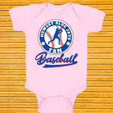 Blue Jays New Fan Baby Bodysuit/Unisex Personalize First Baseball T-shirt/Birthday Baby Shower Gift