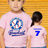 Blue Jays New Fan Baby Bodysuit/Unisex Personalize First Baseball T-shirt/Birthday Baby Shower Gift