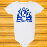 Newest Toronto Hockey Fan Baby Onrsie/Unisex Personalize First Hockey Onesie