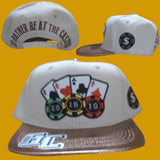 4 Ace Of Cards Casino Snapback Embroidered 3D Men Women Baseball Cap/I Would Be At The Casino Snapback Hat