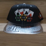 4 Ace Of Cards Casino Snapback Embroidered 3D Men Women Baseball Cap/I Would Be At The Casino Snapback Hat