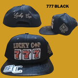 Lucky 777 Embroidered 3D Baseball Cap/Casino Style Snapback Hat/Gift