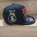 Secure The Bag Embroidered 3D Men Women Baseball Cap/Money Slogan Snapback Hat