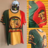 Lion of Judah Jersey Rastafarian Clothing/Rasta Cultural Day Outfit/Dri-Fit Fabric Rasta Wear/Gift