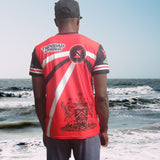 Trinidad & Tobago Flag Coat Of Arms Jersey/Trinidad Carnival Festival Shirt/Trinidadian Cultural Day Oitfit/Gift