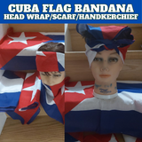 Cuba flag bandana