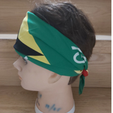 Ghanian flag bandana handkerchief/Ghana Flag head-wrap/Ghanian Cultural Day Waving Flag/Ghana Gift Souvenir
