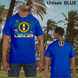 Barbados flag t-shirt/This is the land of my roots