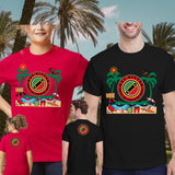 St Kitts double sided tee