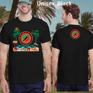 St Kitts double sided tee