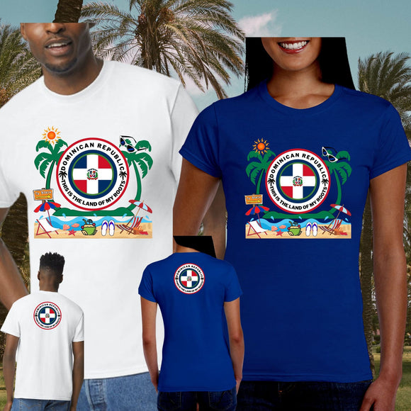 Dominican Republic flag tshirt