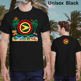 Guyana flag shirt