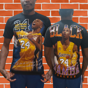 Kobe Customize Tshirts/Basketball Ball Doubled Unisex Shirt