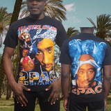 Tupac Quote Double Sided 4D Graphic T-shirt/ Souvenir Birthday Gift