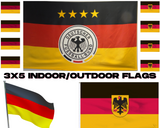 Germany 3x5 Soccer World Cup Souvenir Flag