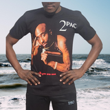 Tupac Only God Can Judge Me Double Sided 3D Graphic T-shirt/All Eyes On Me Souvenir Shirt