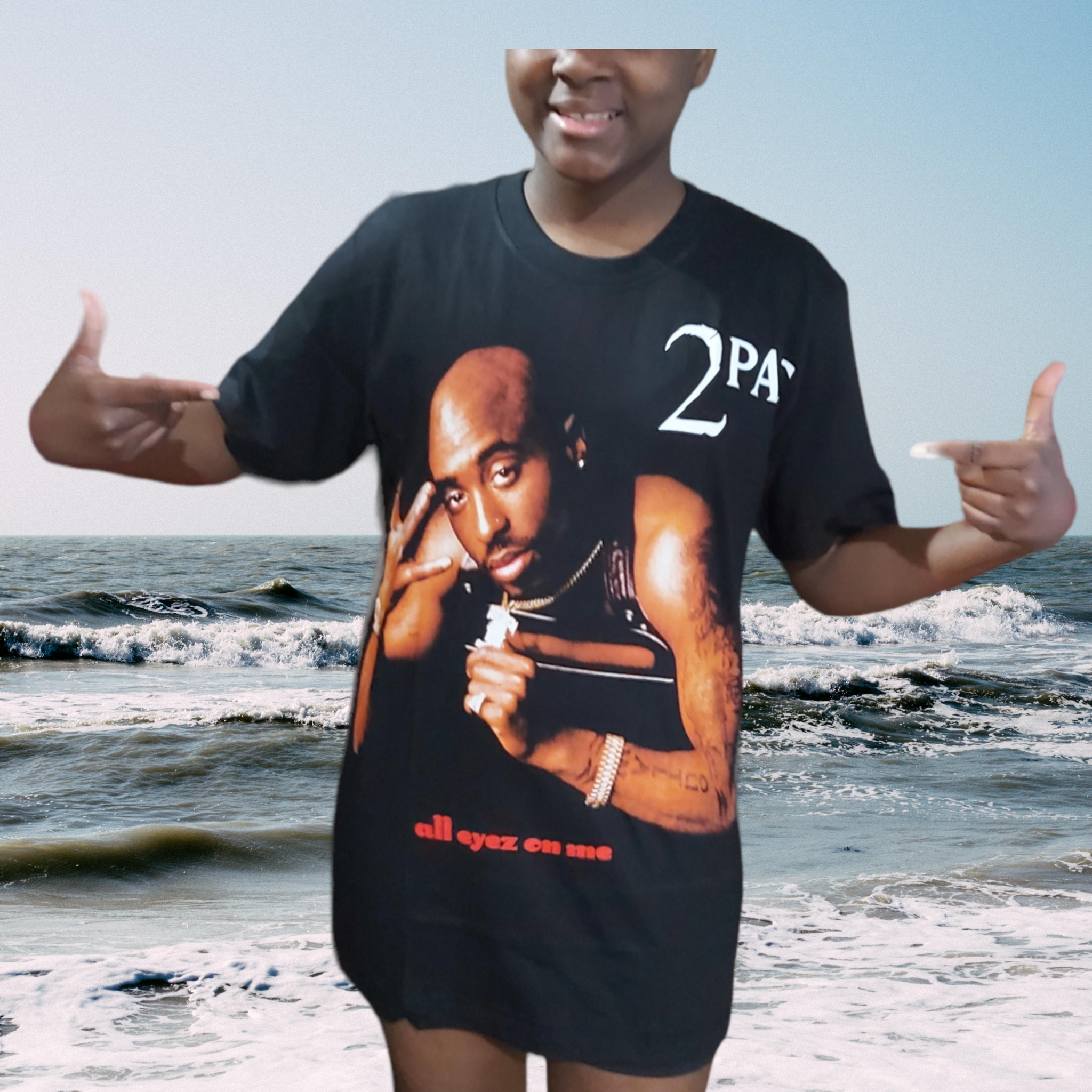 Tupac Newest Only God Can Judge Me Shirt/Double Sided 4D Graphic