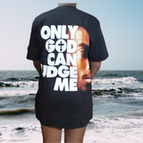 Tupac Only God Can Judge Me Double Sided 3D Graphic T-shirt/All Eyes On Me Souvenir Shirt