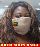 His Imperial Majesty face mask/Rastafarian face mask/H.I.M face mask/Haile Selassie Emperor