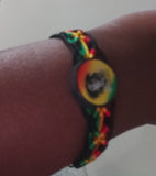 Bob Marley Knitted Handmade  Bracelet/Bob Marley Hand-crafted Wristband/Rasta Colors/Jamaican Rasta Bracelet/Bob Marley Friendship Bracelet