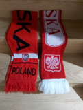 Poland Polska Knitted Scarf Cap World Cup Soccer 2022 Winter Gear