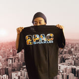 2Pac Shakur tshirt back graphic 