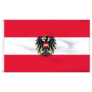 Austria celebration flag