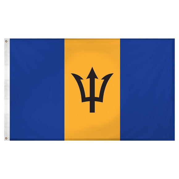 Barbados 3x5 Caribbean Island Flag