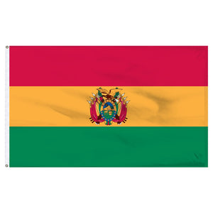 Bolivia 3x5 Flag