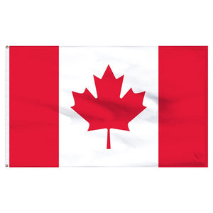 Canada 3x5 World Cup Flags