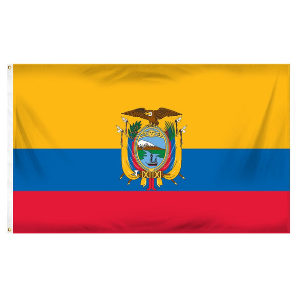 Ecuador 3x5 Flag World Cup Soccer Souvenir 
