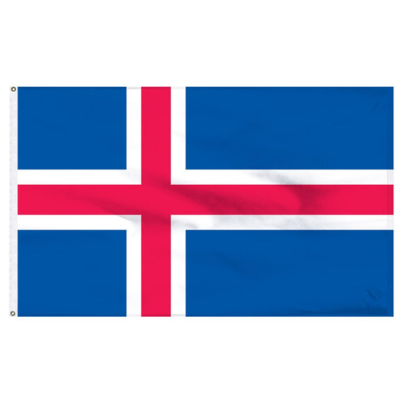 Iceland 3x5 flag