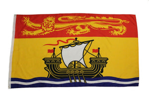 New Brunswick  3x5 Pole Flag 