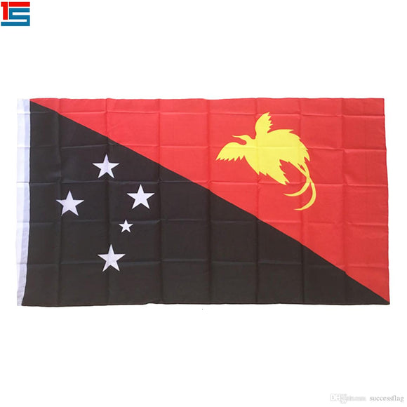 Papua New Gineau 3x5 Flag
