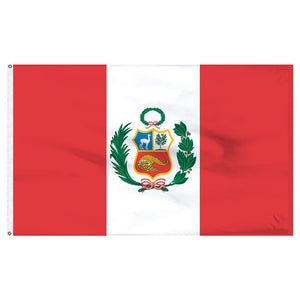 Peru 3x5 Souvenir Flag