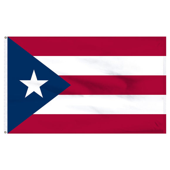 Puerto Rican 3x5 Flag