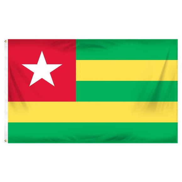 3x5 Togo Flag