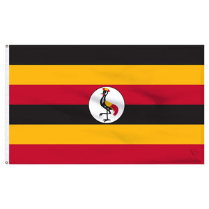 Uganda 3x5 Souvenir Flag