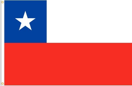 Chilean 3x5 Flag