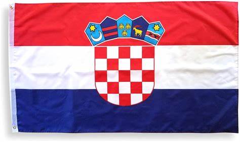 Croatia 3x5 Polyester Hanging Flag