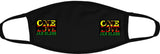 One Love Bob Jah Bless Face Mask/Rasta Gear /Rasta Clothing/Jah Bless Rastafarian slang