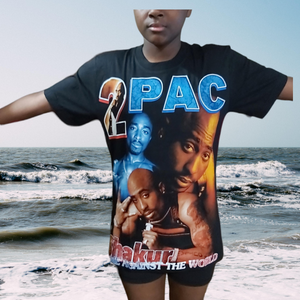 2Pac Me Against The World 4D Graphic Shirt