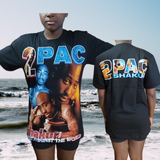 2Pac Me Against The World Customize 4D Graphics Shirt/Double Sided Souvenir Shirt/Gift