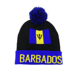 Barbados Flag Beanie Ca[