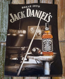 Jack Daniels unisex t-shirt/3D graphic print/Double sided design/Souvenir