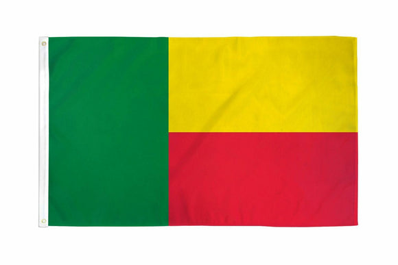 Benin 3x5 Indoor Outdoor Flag