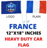 France Logo 12X18 Car Van Flag